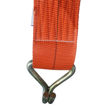 Carregar imagem no visualizador da galeria, Cinta E Catraca 10 Ton 5/8 X 9m Laranja Gancho J Laranja
