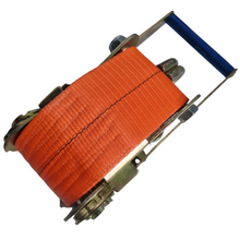 Carregar imagem no visualizador da galeria, Cinta E Catraca 10 Ton 5/8 X 9m Laranja Gancho J Laranja
