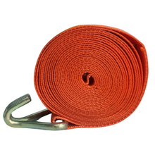 Carregar imagem no visualizador da galeria, Cinta De Carga Laranja 9m 10 Toneladas  Gancho J Laranja
