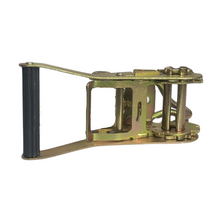 Carregar imagem no visualizador da galeria, Conjunto Cinta + Catraca 3000kg 9m  Gancho J Branco Branco
