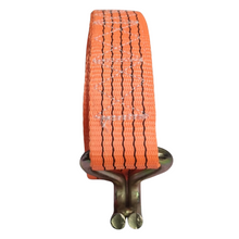 Carregar imagem no visualizador da galeria, Cinta Catraca 5000kg 9m Laranja Com Gancho J 1/2 Laranja
