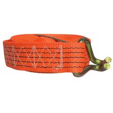 Carregar imagem no visualizador da galeria, Cinta De Amarração 5 Ton 9m Gancho J Laranja Laranja
