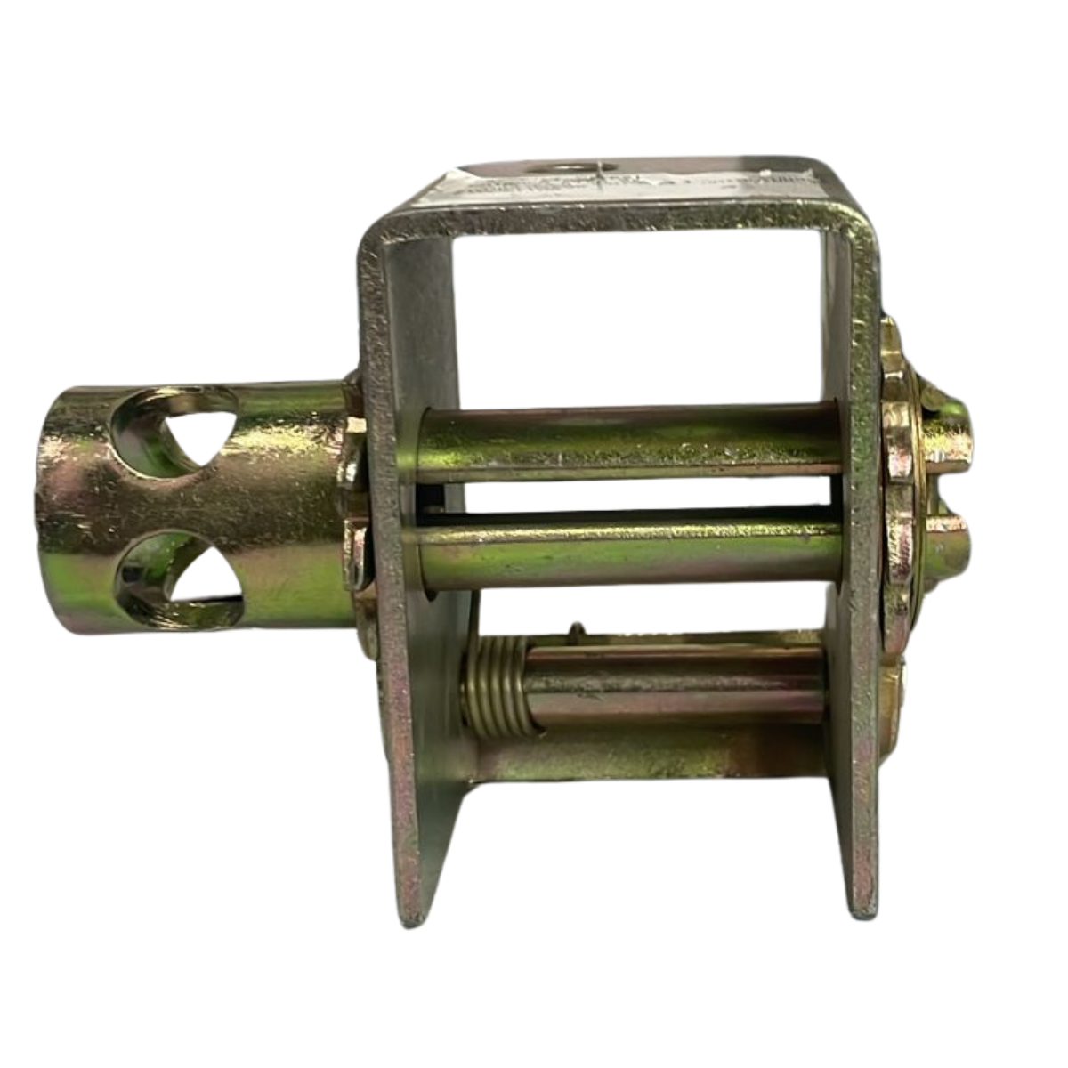 Catraca Fixa 5000kg Dois Furos  Alta Resistência Dourado-escuro