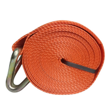 Carregar imagem no visualizador da galeria, Cinta E Catraca 10 Ton 5/8 X 9m Laranja Gancho J Laranja
