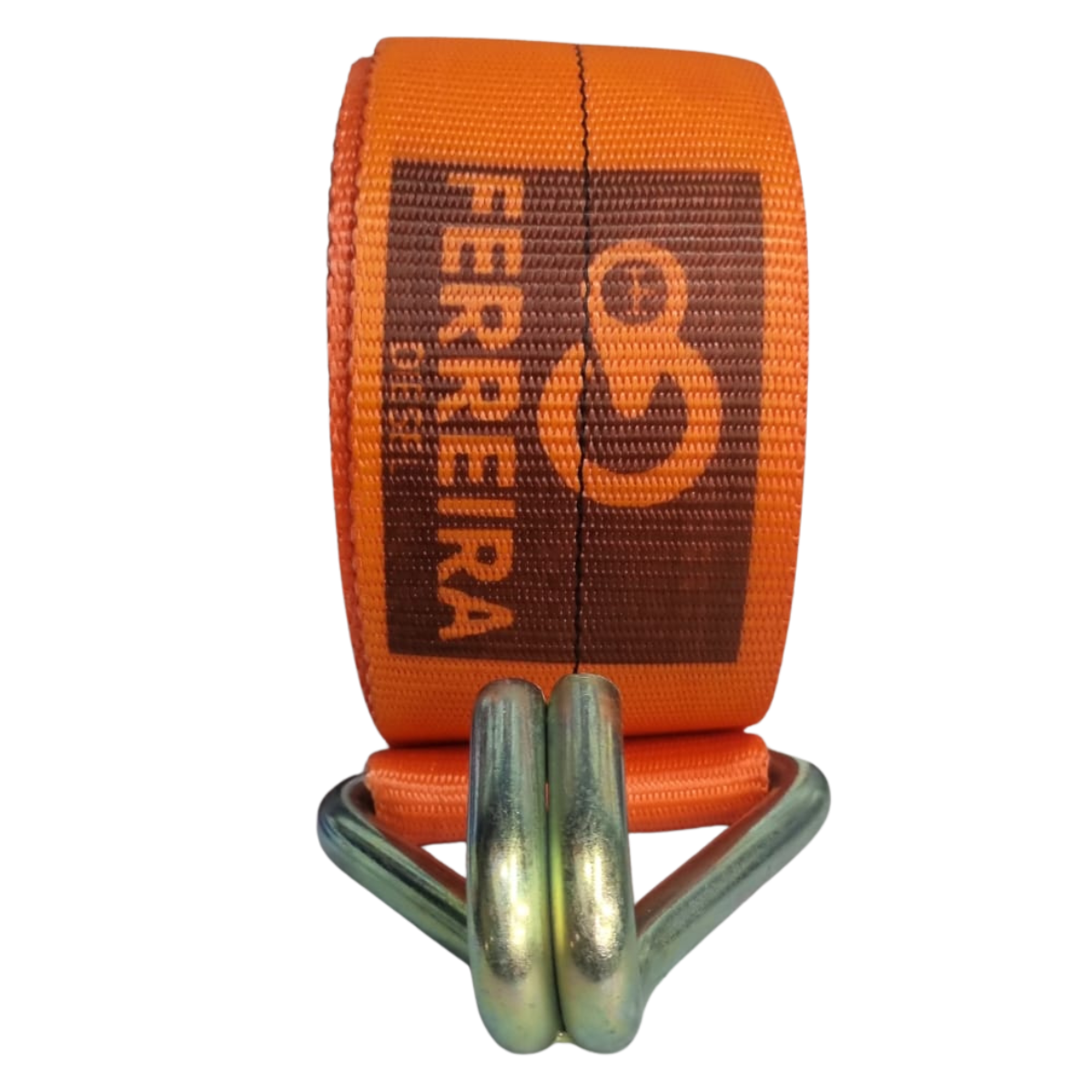 Cinta De Carga Laranja 9m 10 Toneladas  Gancho J Laranja