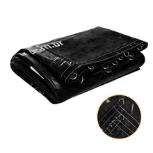 Carregar imagem no visualizador da galeria, Lona Caminhão Preta 14,5x4,5m Lonil Locomotiva Reforçada
