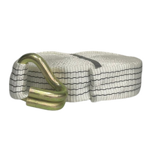 Carregar imagem no visualizador da galeria, Conjunto Cinta + Catraca 5000kg 9m  Gancho J 1/2 Branco Branco
