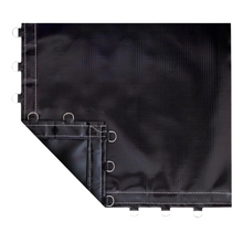Carregar imagem no visualizador da galeria, Lona Caminhão 10x4m Preta Lonil Locomotiva Reforçada
