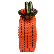 Carregar imagem no visualizador da galeria, Cinta De Amarração 5 Ton 9m Gancho J Laranja Laranja
